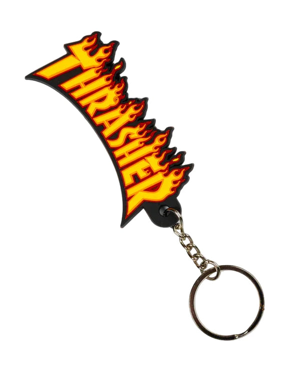 Thrasher - Flame Logo Keychain
